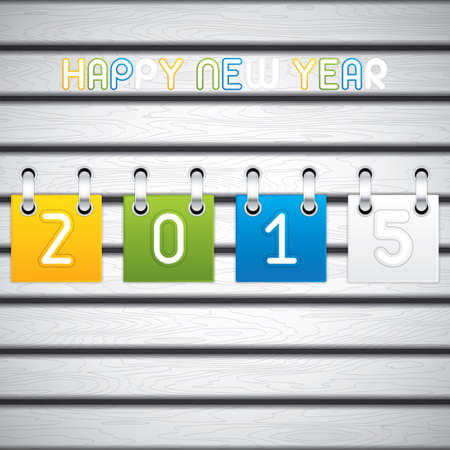 Happy New Year vectorのイラスト素材