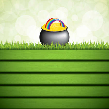 St. Patrick's Day background.Vectorのイラスト素材