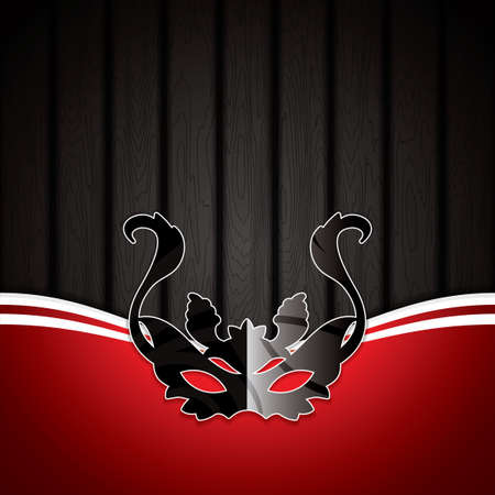 Carnival mask background.Vectorのイラスト素材