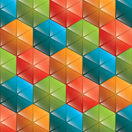 Abstract geometric triangular background - eps10 vectorのイラスト素材