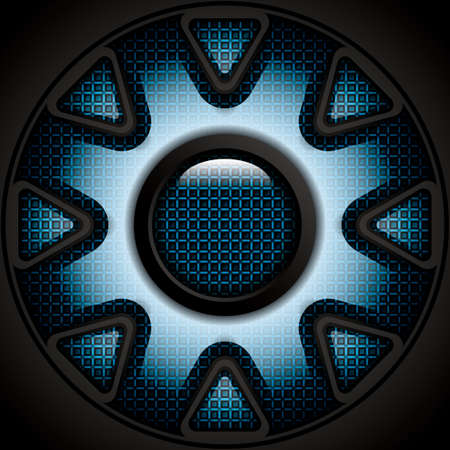 Abstract background, blue brochure, vectorのイラスト素材