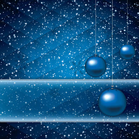 Christmas decoration background with textのイラスト素材