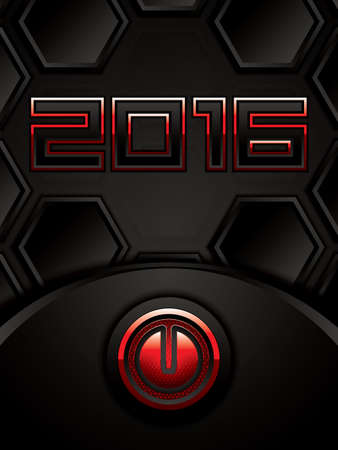 Abstract 2016 background.Vector