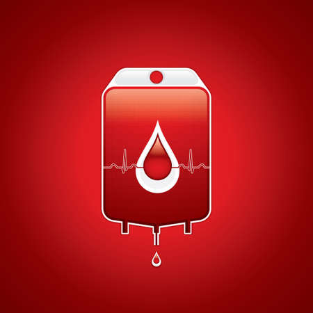 Blood donation Medical backgroundのイラスト素材