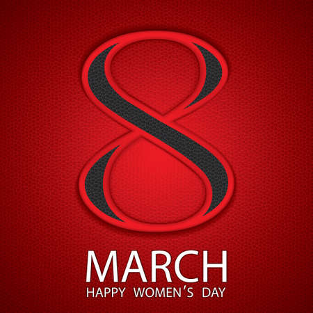 8 March.International Women's Day background.