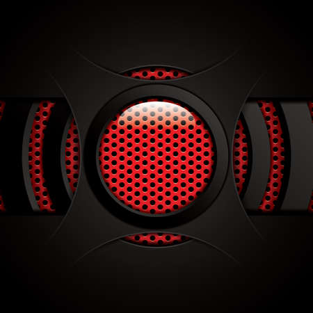 Abstract background, red brochure, vectorのイラスト素材