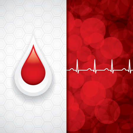 Blood donation vector.Medical backgroundのイラスト素材