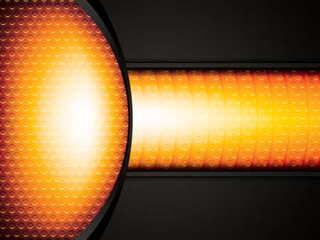 Abstract background, metallic orange brochure, vectorのイラスト素材