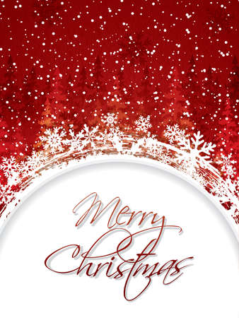 Red Christmas decoration backgroundのイラスト素材