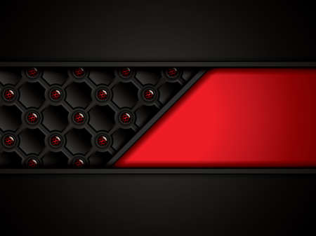 Abstract background, metallic red brochure, vectorのイラスト素材