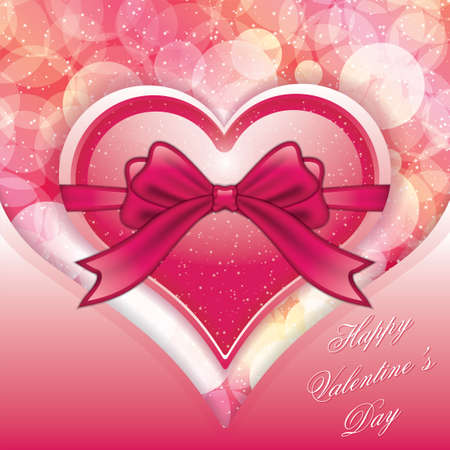 Happy Valentines Day romantic frameのイラスト素材