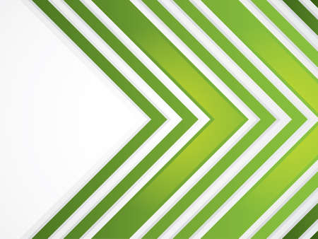 Abstract green arrows background.のイラスト素材
