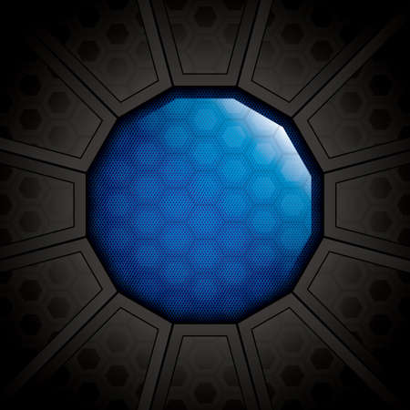 Blue abstract background.Vectorのイラスト素材