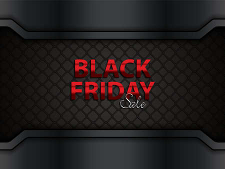 Black friday sale layout background, vector illustrationのイラスト素材