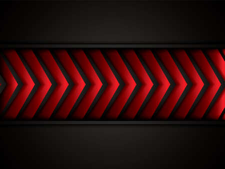 Abstract background, black arrows, vector illustrationのイラスト素材