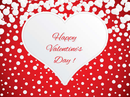 Happy Valentines Day romantic frameのイラスト素材