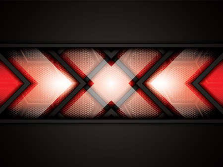 Abstract background, metallic red brochure, vectorのイラスト素材