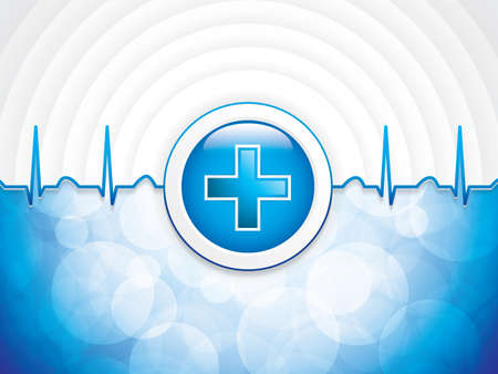 Blue medicalのイラスト素材