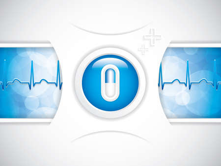 Blue medicalのイラスト素材