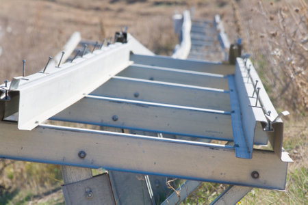 Particular of a metal profiles for photovoltaic panels