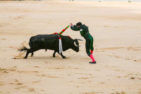 Bullfighting in las ventas Madrid Spain.の写真素材