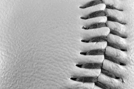 Particular of a seam of a baseball ball. Detail extractor versionの写真素材