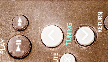 inside a remote controlの写真素材