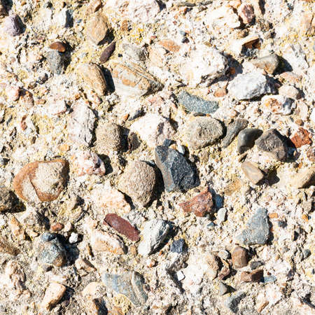Inside of a Stone wall. Close up of a stone wall
