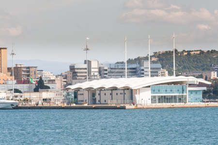 Cruise terminal in Cagliari - Sardinia - Italyのeditorial素材