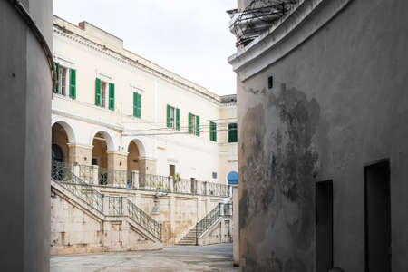 Exiting the tunnel . Concept of rebirthの写真素材