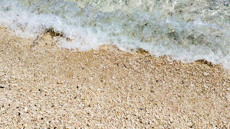 Little stones of beach