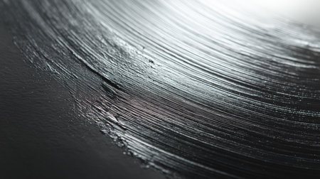 A close-up image capturing the refined texture of a paint stroke across a canvas. This artwork embodies smoothness with a balance of light and shadow.の素材