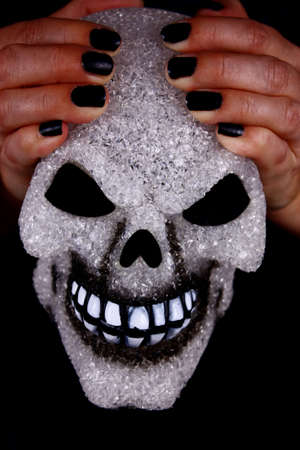 Creepy Skullの写真素材