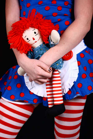 Rag dollの写真素材