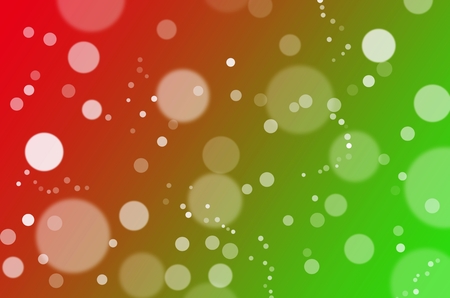 abstract blurred of colorful light bokeh background, christmas holiday background, wallpaper, festival and holiday conceptの写真素材