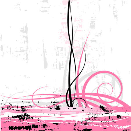 Pink grunge backgroundのイラスト素材