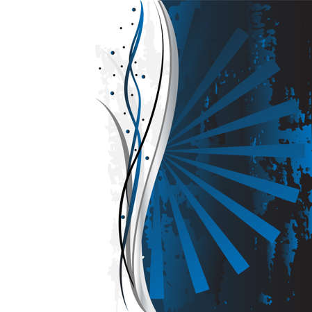 Beautiful ornate background blueのイラスト素材