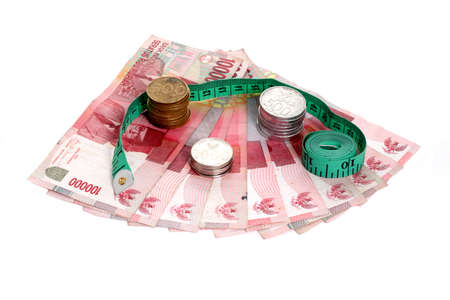 rupiah - tight money policy conceptの写真素材