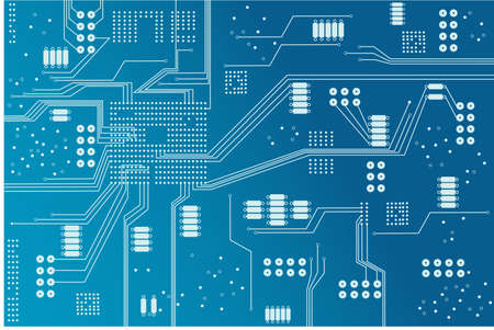  for background - eclectronic circuit  boardのイラスト素材