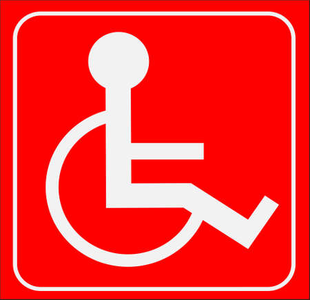 simple symbol - disableのイラスト素材