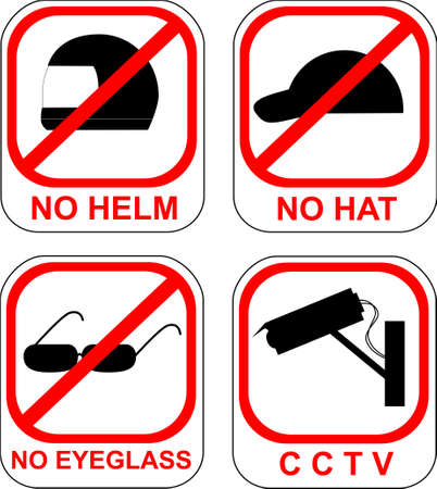 Sign - Restricted Areaのイラスト素材