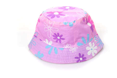 one Hat, isolated on whiteの写真素材