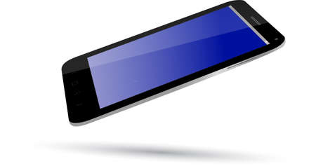 Black Smartphone のイラスト素材