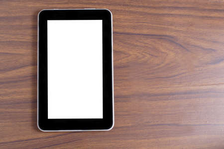 Black tabletの写真素材