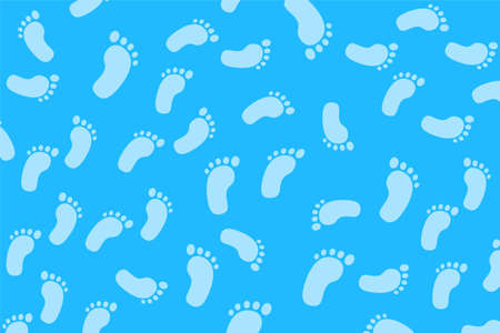 Background - baby foot printのイラスト素材