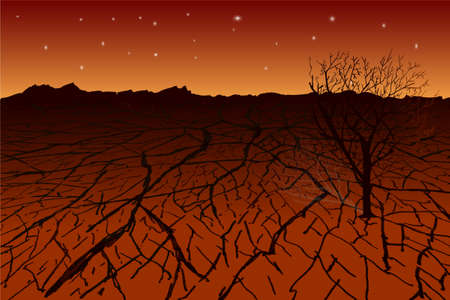 hand draw sketch, dead landのイラスト素材