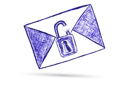 Mail - Confidentialのイラスト素材