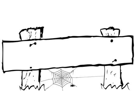 Wooden Boardのイラスト素材