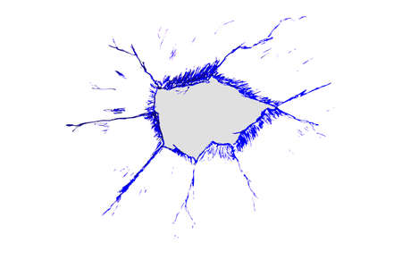 hand draw sketch, Cracked background