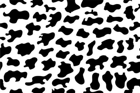 Seamless background, Cow Skinの写真素材